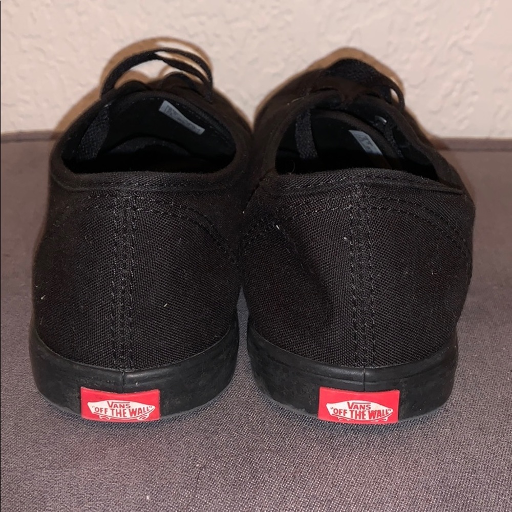 Black Vans - Picture 2 of 3